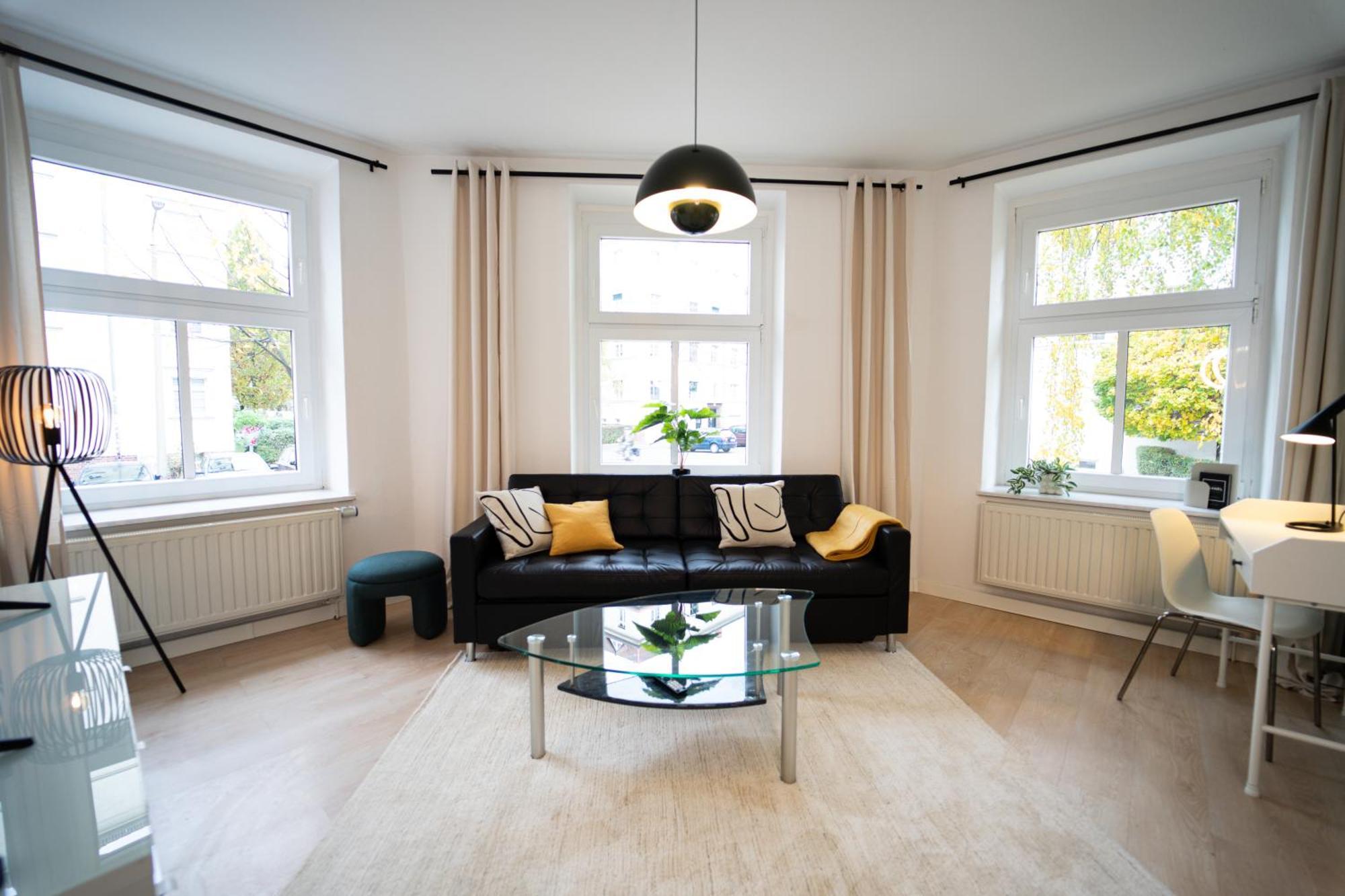 Ferienwohnung Charles & Kaetchen Living Gohlis Leipzig Exterior foto